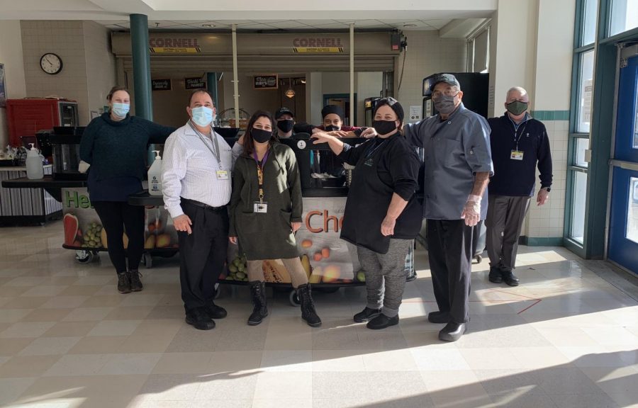 Members of the Lexington High School Food Service Program