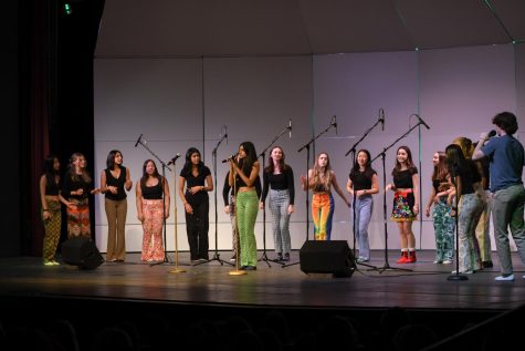 A cappella group Guacamole performs at Jam. Photo by Olivia Hoover