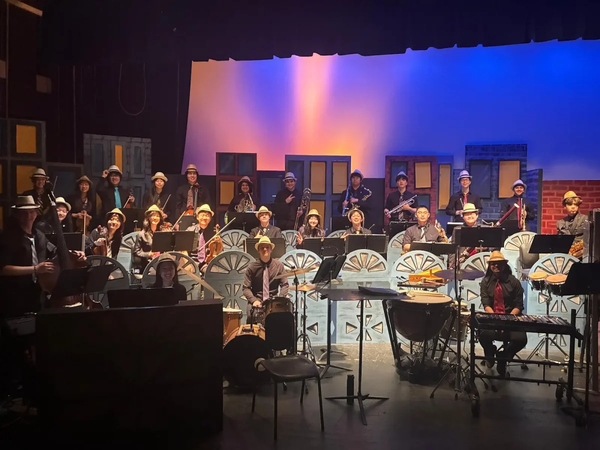 A Look Into the Pit Orchestra for the Guys and Dolls Musical